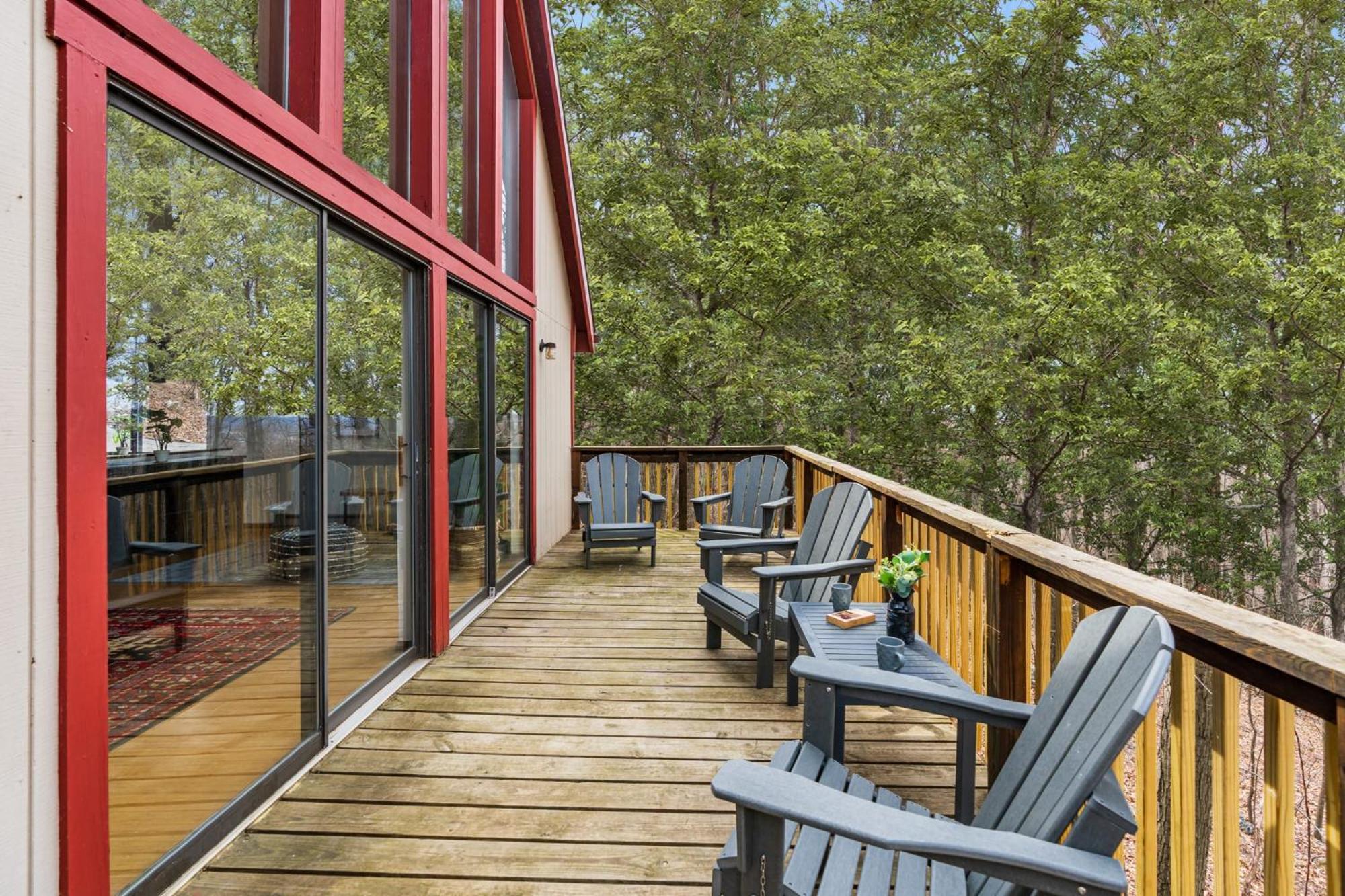 Modern Chalet Cabin W Hot Tub, Deck&Grill, & Wifi! Inwood Esterno foto