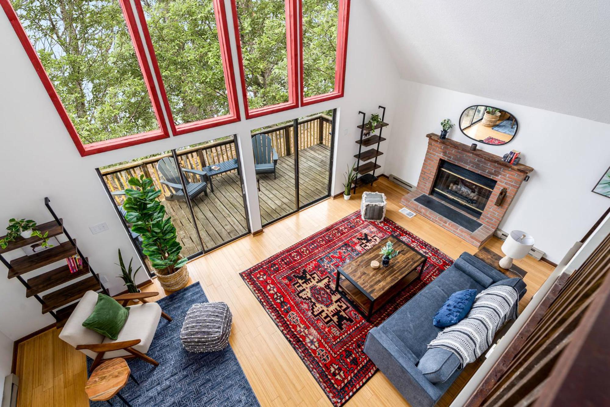 Modern Chalet Cabin W Hot Tub, Deck&Grill, & Wifi! Inwood Esterno foto